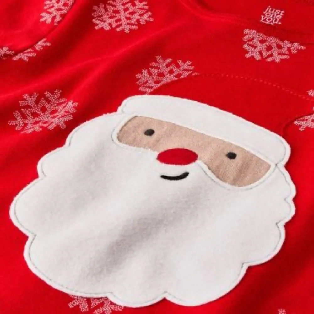 Carter's Just One You Girls' 4pc Santa Pajama Set - Pink/Red nwt Christmas 12m